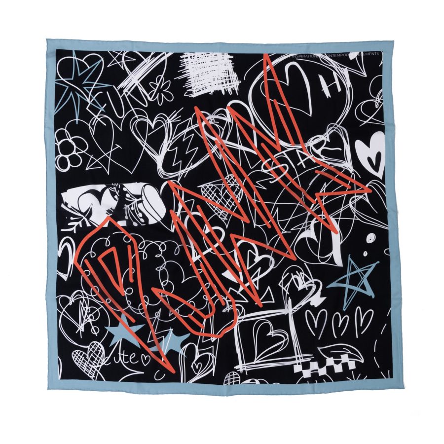 EPIC LOVE | Silk Standard | BLACK/TURQUOISE
