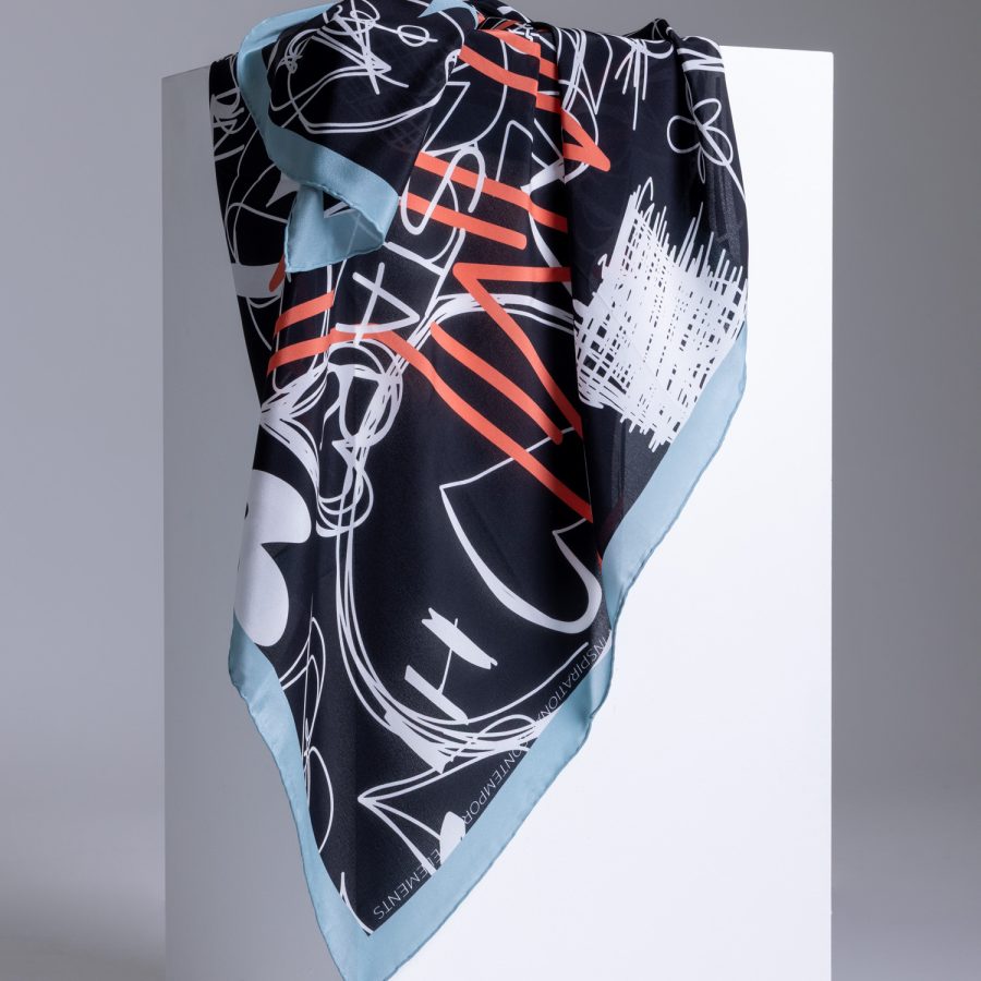 EPIC LOVE | Silk Standard | BLACK/TURQUOISE